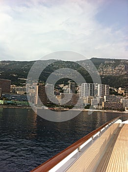 Monaco from anchor