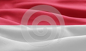 Monaco flag design 3