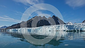 Monaco Glacier in Spitsbergen, Svalbard