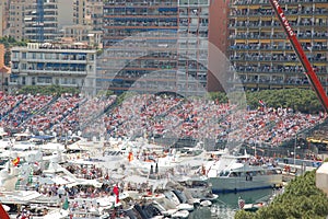 Monaco during the Grand Prix 2009