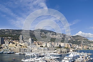 Monaco harbor photo