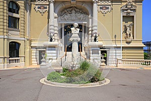 Statue Jules Emile Frederic Massenet in Monaco photo