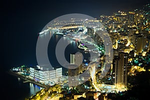 Monaco, Monte Carlo by night