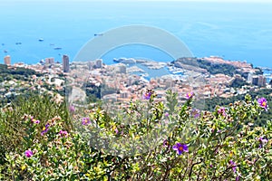 Monaco, view from the hill
