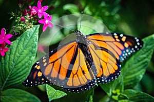 Monarch Danaus Plexippus