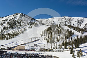 Monarch Ski Area outside Salida in the Colorado Rocky Mountains photo