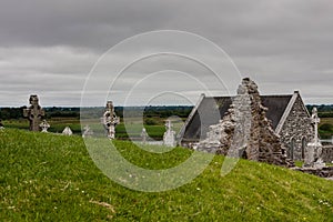 Monastary Clonmacnoise in Ireland