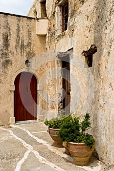 Monastary doorway