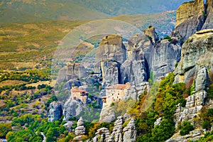 Monasteries in Meteora, Greece