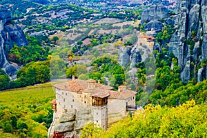 Monasteries in Meteora, Greece