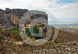 Monasteries of Meteora in Kalambaka, Greece