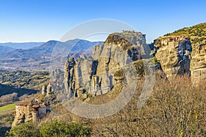 Meteora Monasteries, Tesalia, Greece photo