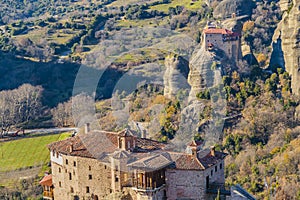 Meteora Monasteries, Tesalia, Greece photo