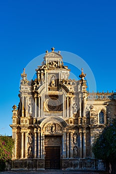 The Monasterio de la Cartuja de Santa Maria of Jerez de la Frontera in Spain