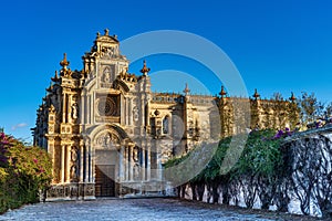 The Monasterio de la Cartuja de Santa Maria of Jerez de la Frontera in Spain