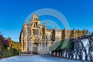 The Monasterio de la Cartuja de Santa Maria of Jerez de la Frontera in Spain