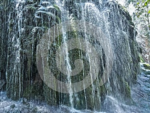Monasterio de Piedra, Spain. Beautiful waterfall photo