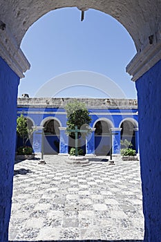 Monasterio de Santa Catalina in Arequipa photo
