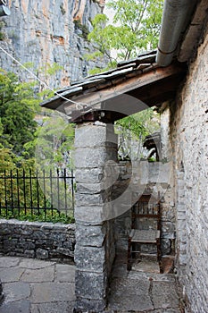 Monastery of Agia Paraskevi at Vikos gorge Monodendri