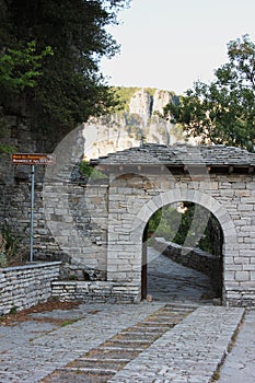 Monastery of Agia Paraskevi at Vikos gorge Monodendri