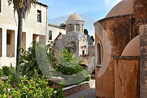 Orthodox monastery on island Crete