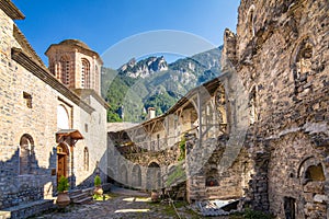 The Monastery of Agios Dionysios in Olympus, Greece