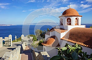 Monastery of Agios Savvas, Pothia, capital of Kalymnos, Dodecane