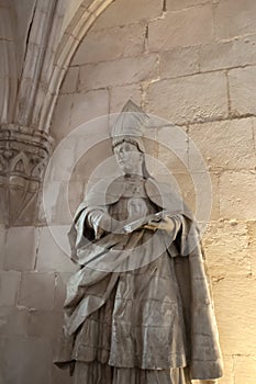 Monastery of AlcobaÃÂ§a, in Portugal, classified as a patrimony of humanity by Unesco photo