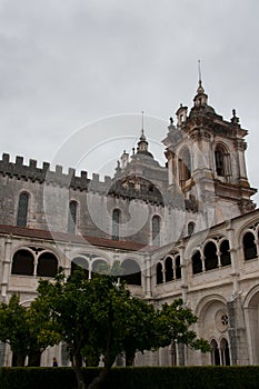 Monastery of AlcobaÃÂ§a, in Portugal, classified as a patrimony of humanity by Unesco photo