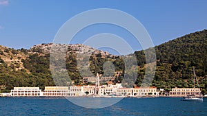 Monastery of Archangel Michael Panormitis, Symi island, Greece