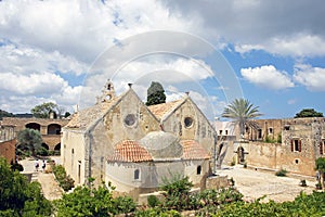 Monastery of Arkadiou at Crete island