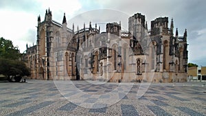 Monastery of Batalha, monument of Gothic style, Portugal