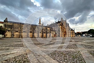 Monastery of Batalha, monument of Gothic style, Portugal