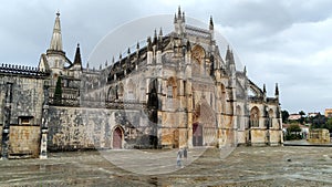 Monastery of Batalha, monument of Gothic style, Portugal