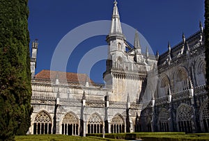 The monastery of Batalha. Portugal.