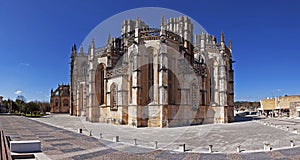 Monastery of Batalha. View of the Capelas Imperfeitas photo