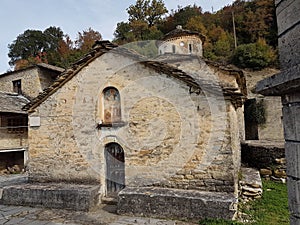 Monastery called moni dihouniou orthodox in village radovizi , ioannina perfecture , in
