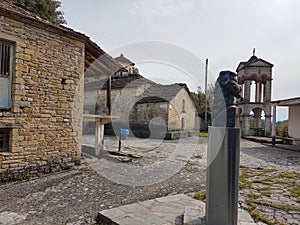 Monastery called moni dihouniou orthodox  in village radovizi , ioannina perfecture , in