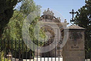 Monastery of the Cartuja de Jerez, located in Jerez de la Frontera