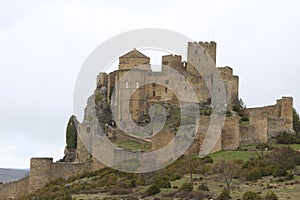 Monastery castle of Loarre (Huesca) photo
