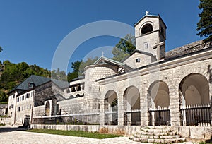 Monastery in Cetinje. Montenegro.