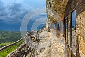 Monastery of Chelter Marmara in Mount Chelter Kaya, Crimea