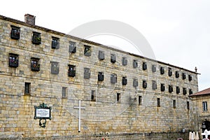 Monastery and Church of San Paio de Antealtares or Monasterio de San Paio de Antealtares in Santiago de Compostela, Galicia, Spain photo