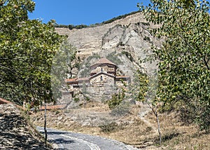 The monastery complex Shio-Mgvime Cave Shio. photo
