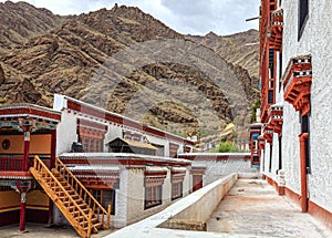 Monastery courtyard