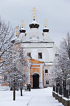 Monastery Davidova Pustin. Chekhov. Russia.