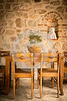 Monastery dining table