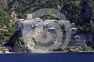 Monastery Dionysiou at Mount Athos