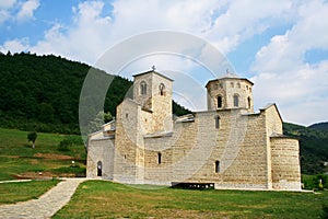 Monastery Djurdjevi Stupovi photo