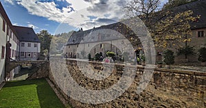 Monastery Ebersbach in autumn